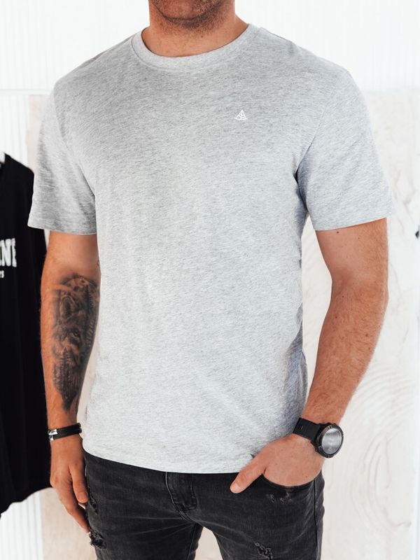 DStreet Grey men's T-shirt with Dstreet print