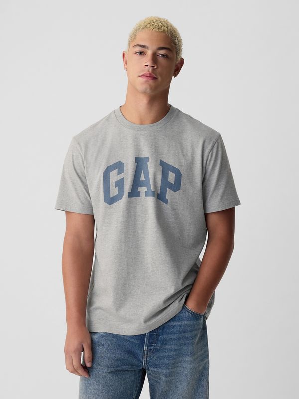 GAP Grey men's T-shirt with GAP logo