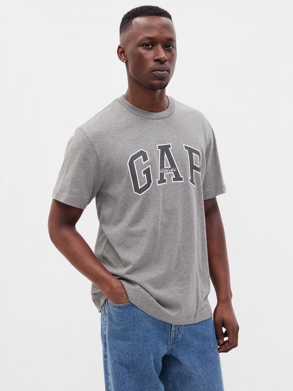 GAP Grey men's T-shirt with GAP logo