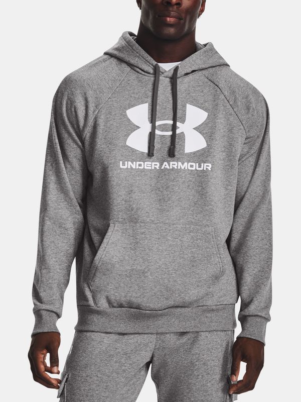 Under Armour Grey Under Armour UA Rival Fleece Logo HD Sweatshirt