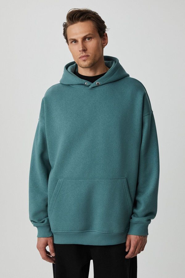 GRIMELANGE GRIMELANGE Sander Men's Green Sweatshir