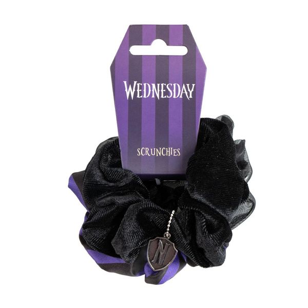 WEDNESDAY HAIR ACCESSORIES SCRUNCHIES 3 PIECES WEDNESDAY