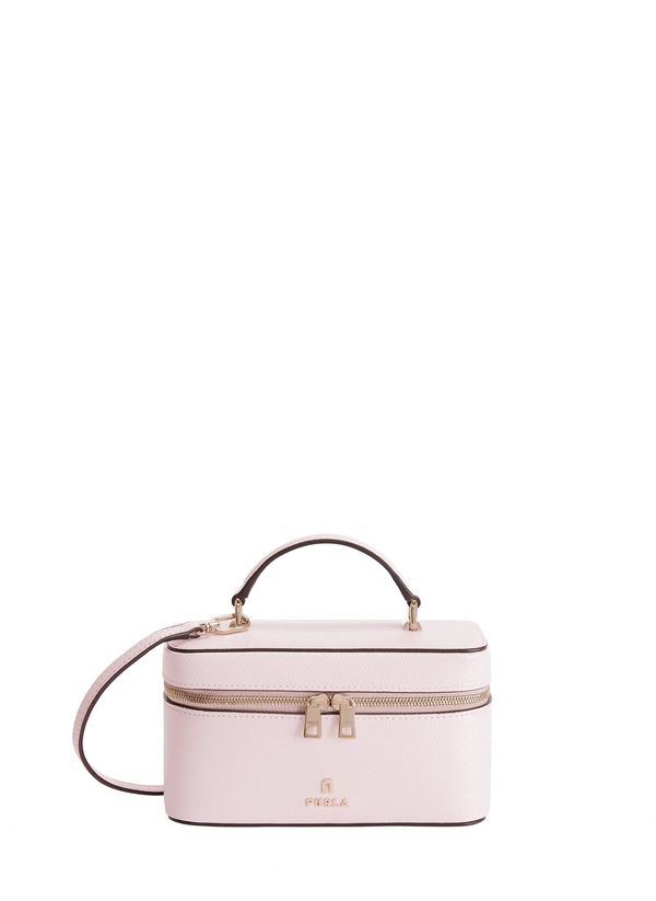 Furla Handbag - FURLA CAMELIA MINI CROSSBODY VANITY CASE pink