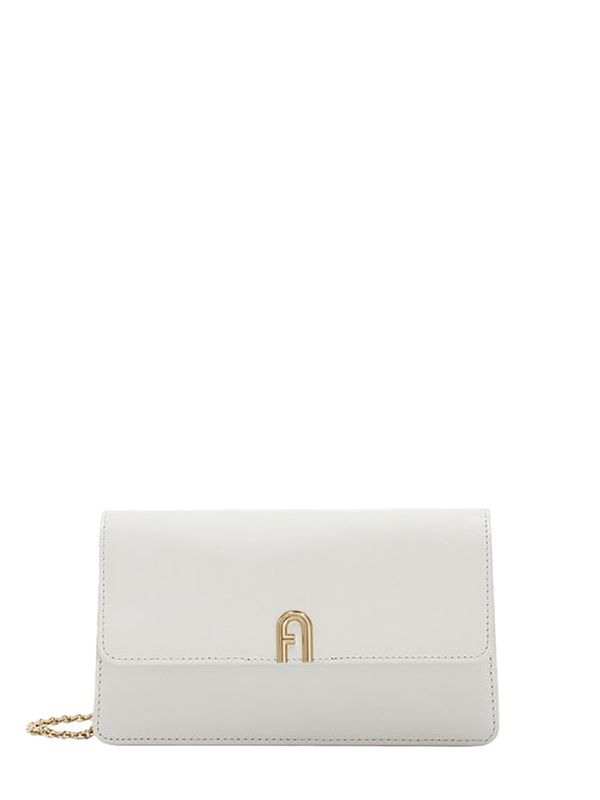 Furla Handbag - FURLA DIAMANTE MINI CROSSBODY white