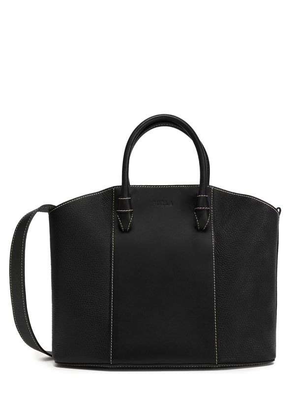 Furla Handbag - FURLA MIASTELLA L TOTE black