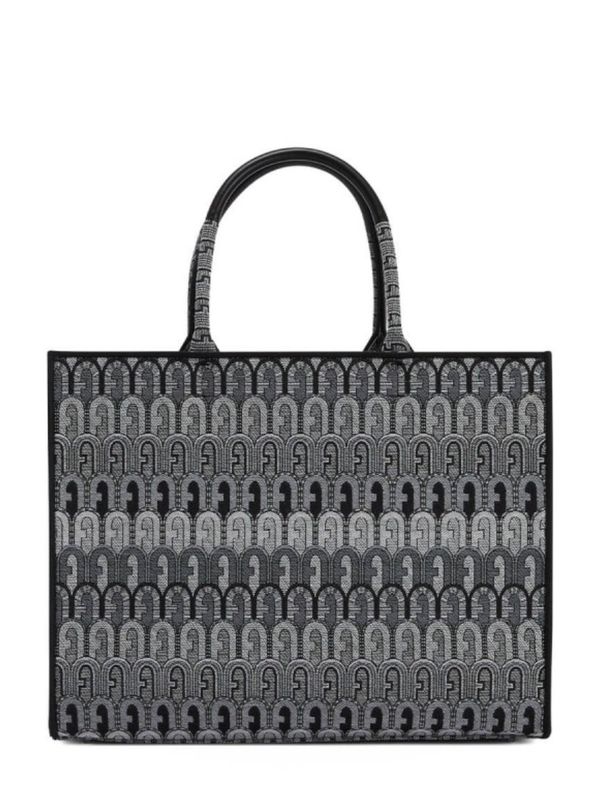 Furla Handbag - FURLA OPPORTUNITY L TOTE grey