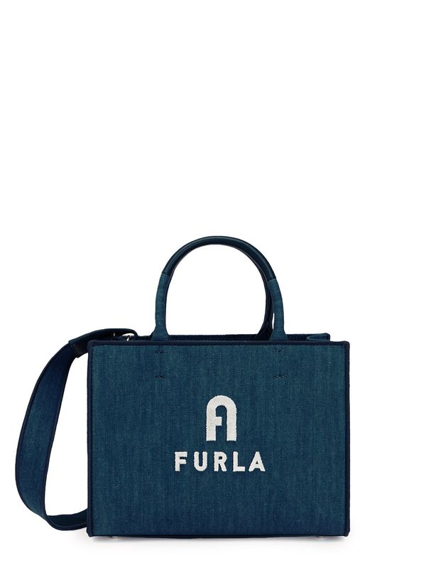 Furla Handbag - FURLA OPPORTUNITY S TOTE blue