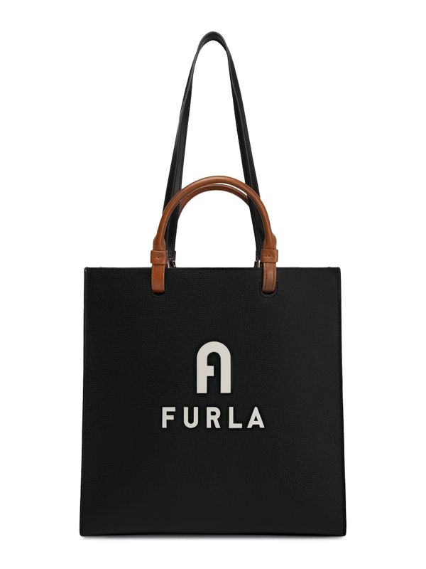 Furla Handbag - FURLA VARSITY STYLE L TOTE N/S 31.5 black