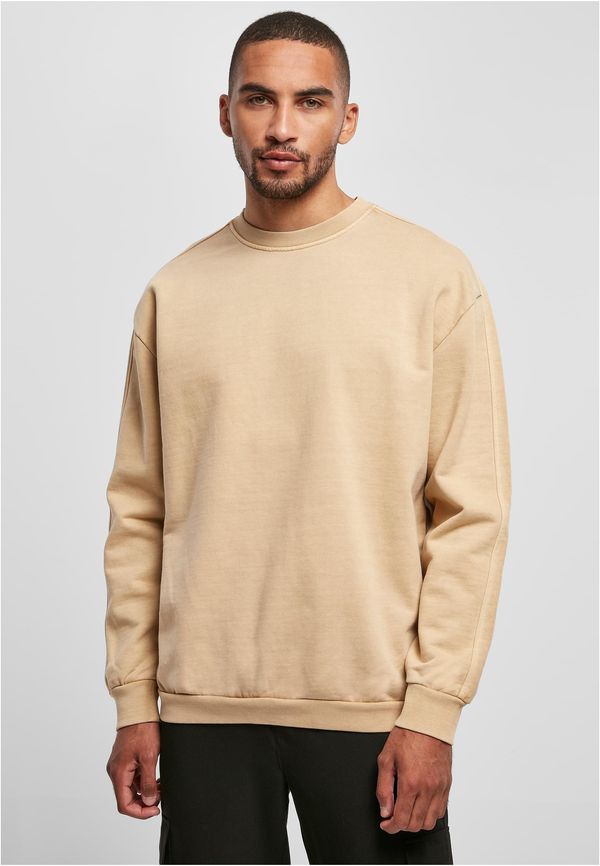 Urban Classics Heavy Terry Garment Dye Crew union beige