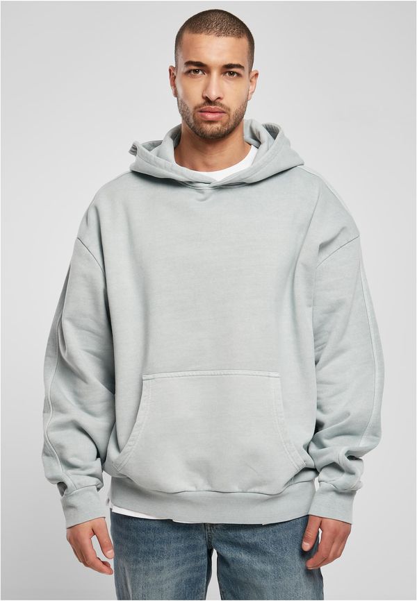 Urban Classics Heavy Terry Garment Dye Hoody Summer Blue