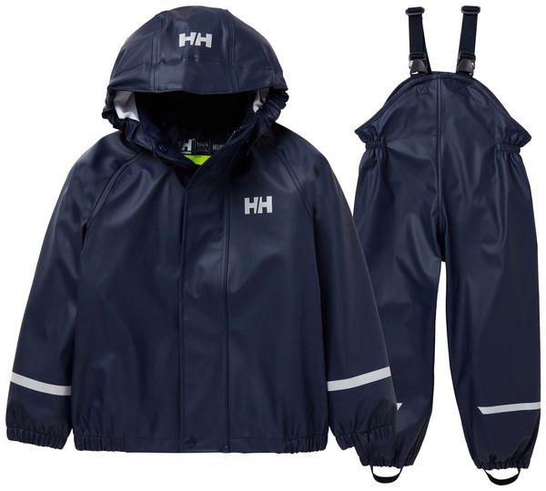 Helly Hansen Helly Hansen Bergen 2.0 PU Rainset Navy Children's Jacket