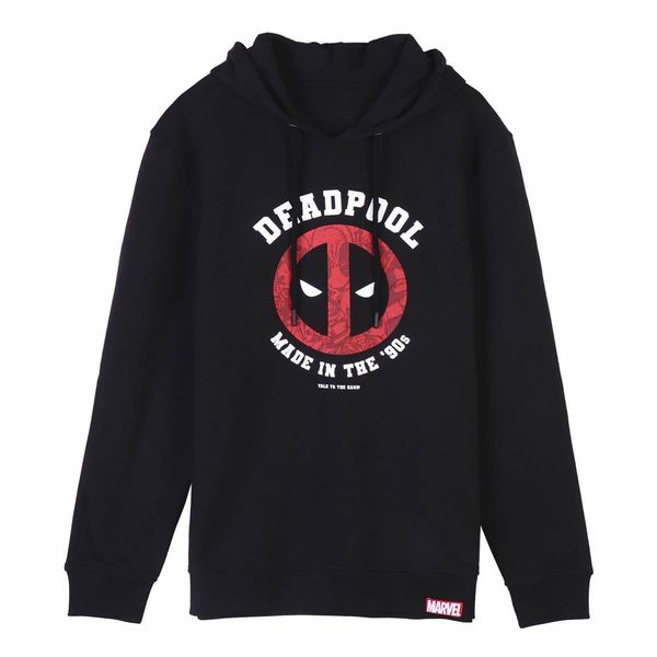 DEADPOOL HOODIE COTTON BRUSHED DEADPOOL