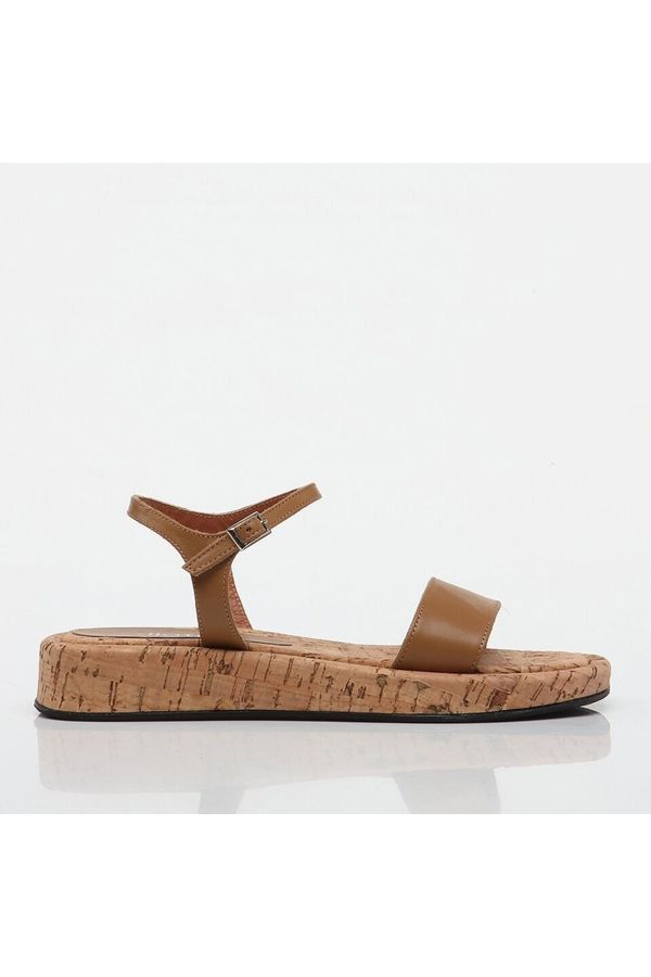 Hotiç Hotiç Women's Flat Sandals From Genuine Leather