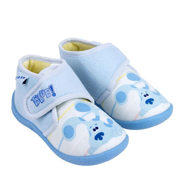 BLUE'S CLUES HOUSE SLIPPERS HALF BOOT BLUE