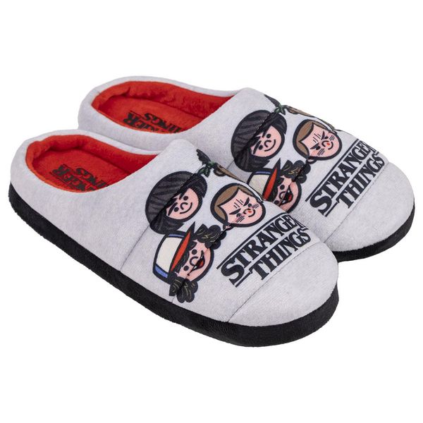 STRANGER THINGS HOUSE SLIPPERS OPEN STRANGER THINGS