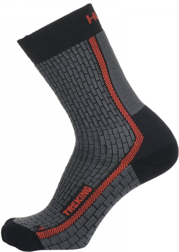 HUSKY HUSKY Trekking socks anthracite/red