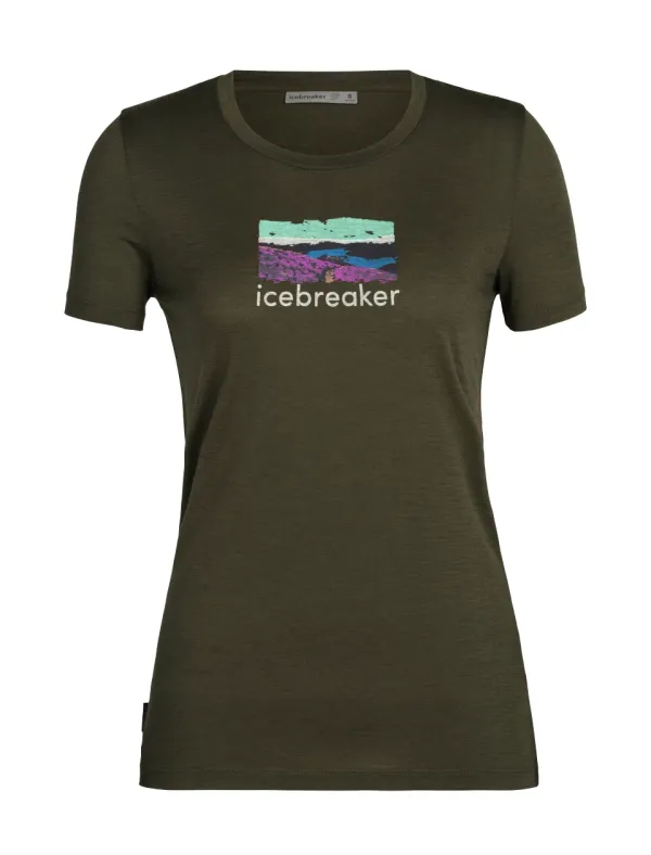 Icebreaker Icebreaker Tech Lite II SS Tee Trailhead Loden Women's T-Shirt