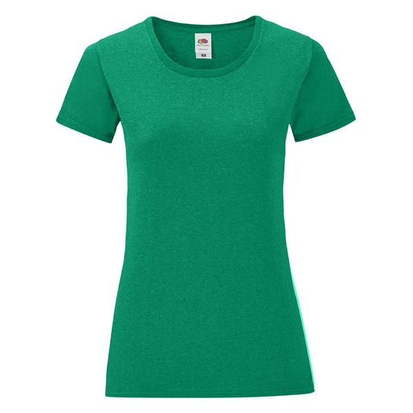 Fruit of the Loom Iconic Women's Green Fruit of the Loom Women's T-shirt