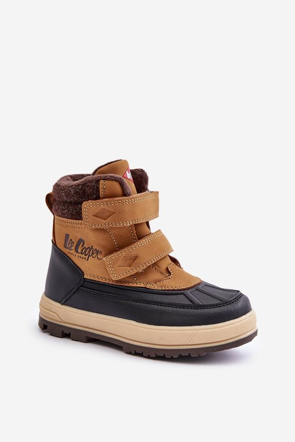 Lee Cooper Insulated Boys' Snow Boots Lee Cooper Camel