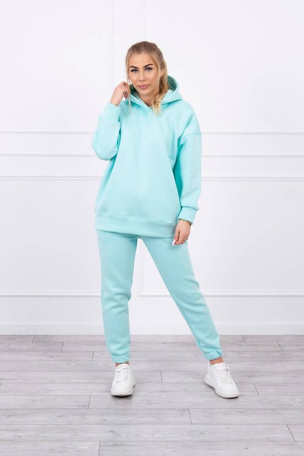 Kesi Insulated set with mint sweatshirt