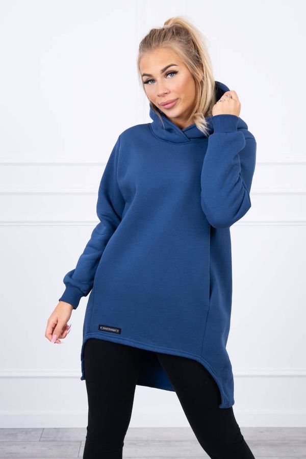 Kesi Insulated sweatshirt with longer back jeans