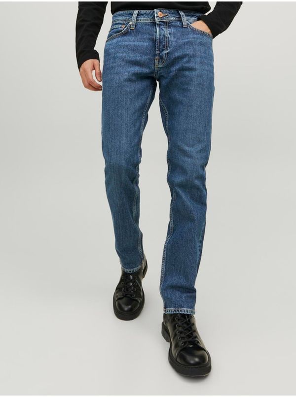Jack & Jones Jack & Jones Tim Men's Slim Fit Jeans Blue - Men