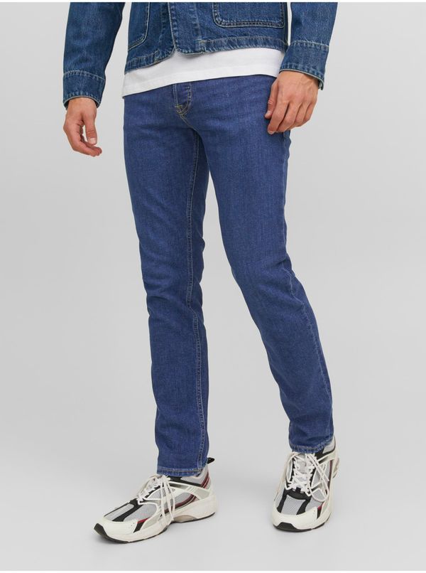 Jack & Jones Jack & Jones Tim Men's Slim Fit Jeans Blue - Men