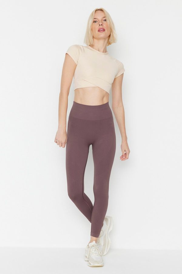 Jerf Jerf Lily - Natural Brown High Waist Consolidating Leggings
