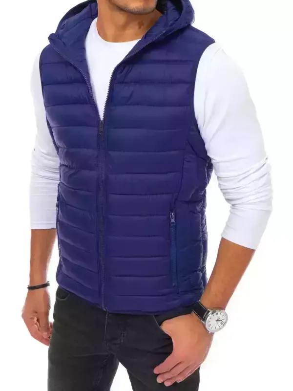 DStreet Kamizelka męska ciemnogranatowa Dstreet