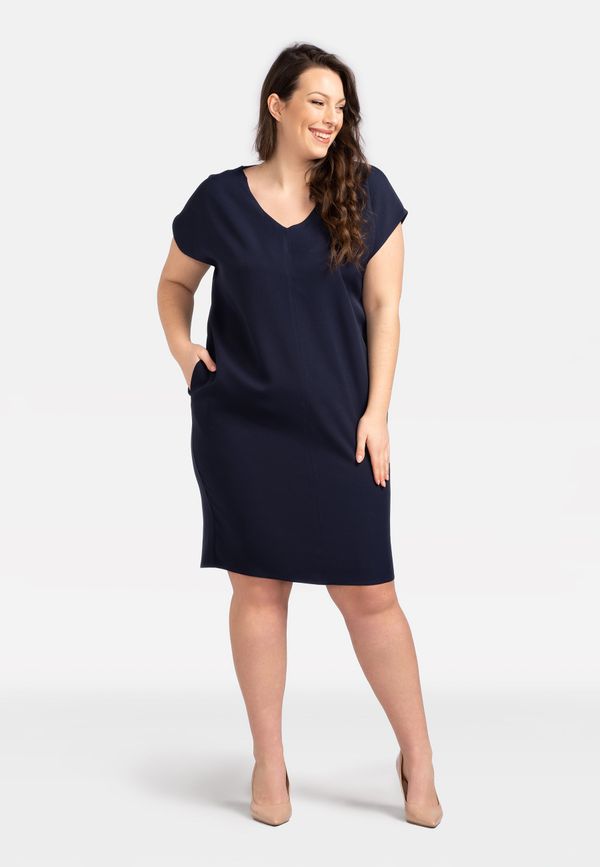 Karko Karko Woman's Dress SC085 Navy Blue