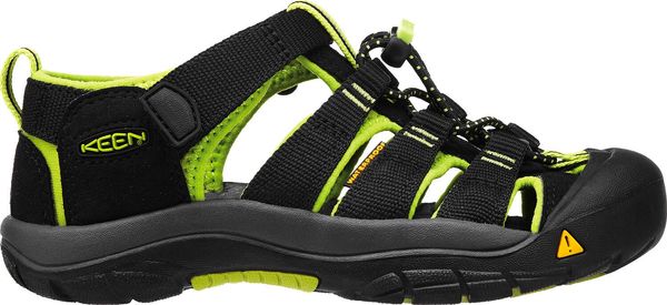 Keen Keen Newport H2 K Black/Lime Green US 9 Kids' Sandals