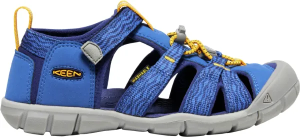 Keen Keen Seacamp II CNX JR Bright Cobalt/Blue Depths US 5 Children's Sandals