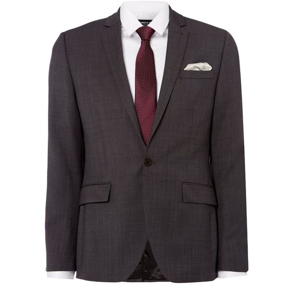 Kenneth Cole Kenneth Cole Bleekman Slim Fit Pindot Suit Jacket