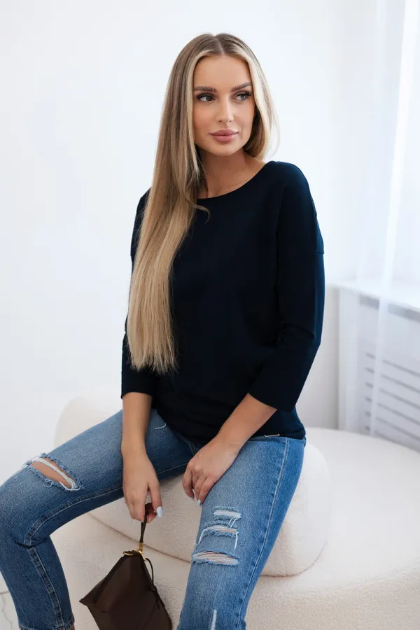 Kesi Kesi Blouse Casual navy blue