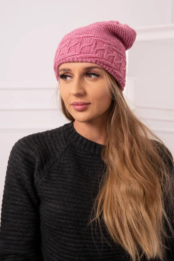 Kesi Kesi Women's cap Aniela K338 dark pink