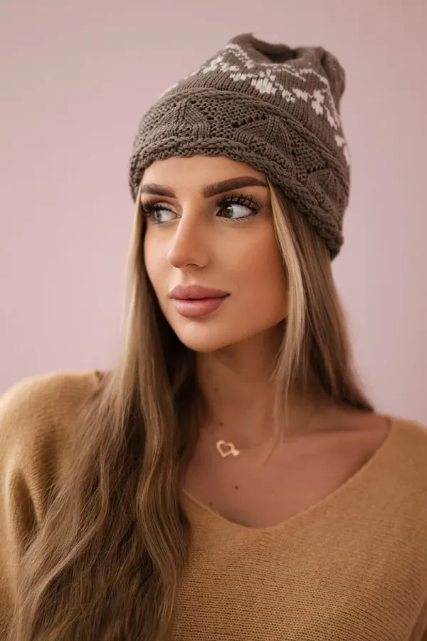 Kesi Kesi Women's cap Kira K374 cappuccino