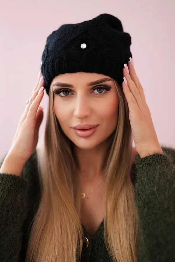 Kesi Kesi Women's cap Ramona K383 black