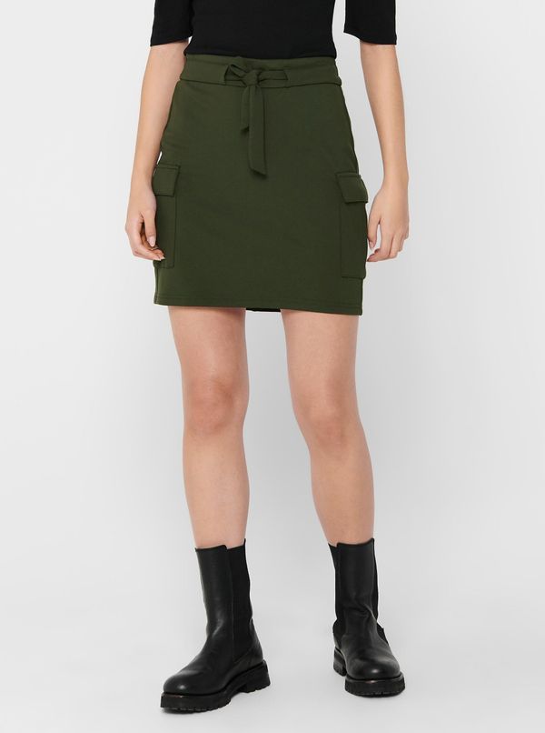 Only Khaki skirt ONLY-Poptrash - Women