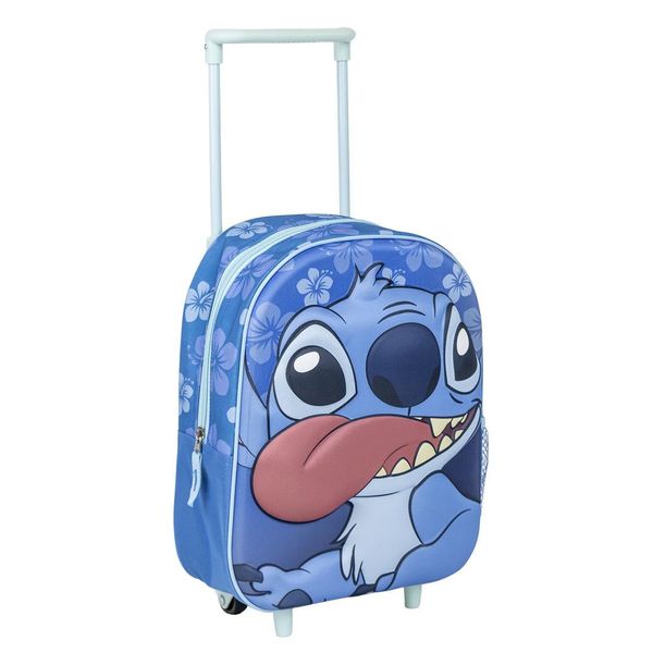 STITCH KIDS BACKPACK TROLLEY 3D STITCH