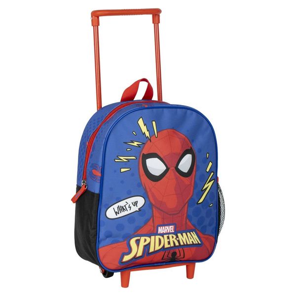 Spiderman KIDS BACKPACK TROLLEY SCHOOL SPIDERMAN