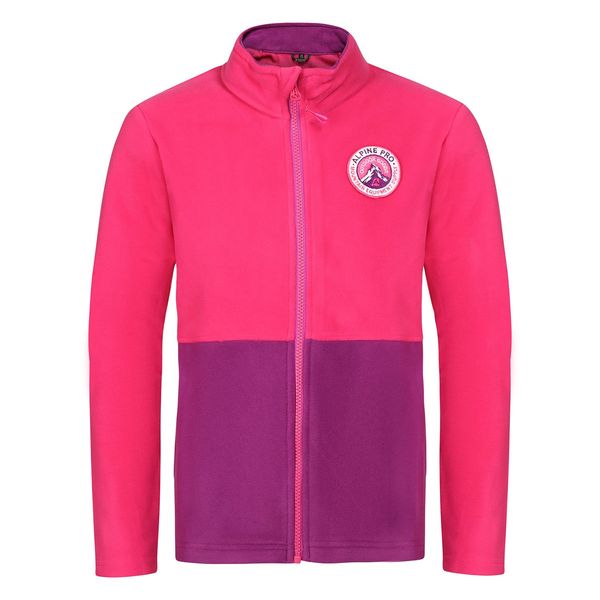 ALPINE PRO Kids fleece sweatshirt ALPINE PRO SIUSO cabaret