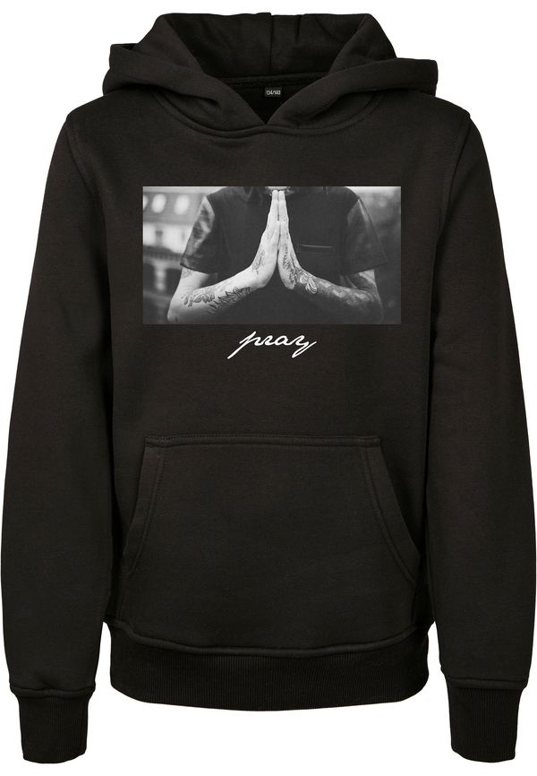 Mister Tee Kids Pray Hoody black