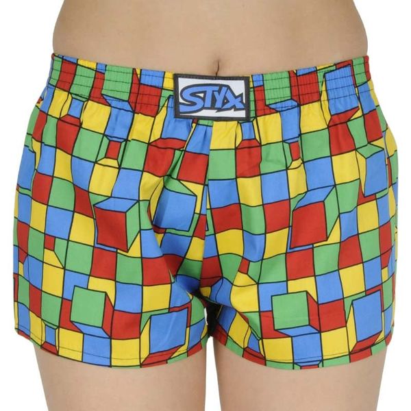 STYX Kids shorts Styx art classic rubber cubes