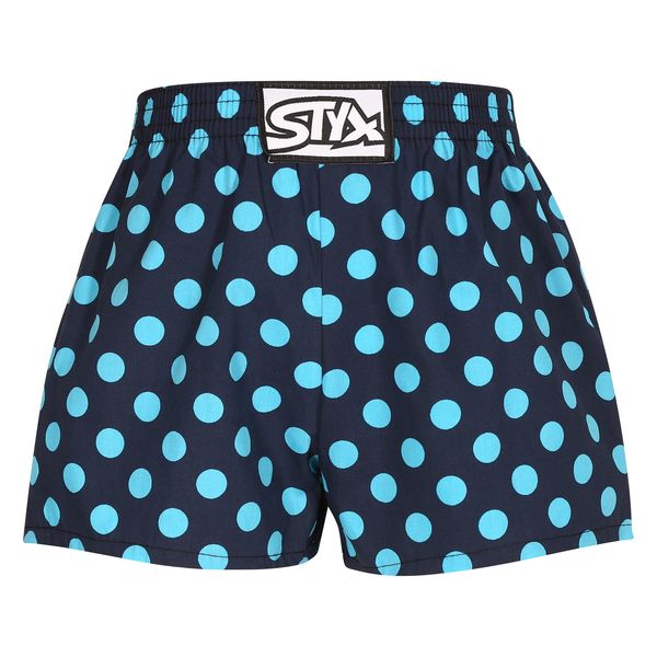 STYX Kids shorts Styx art, classic rubber polka dots