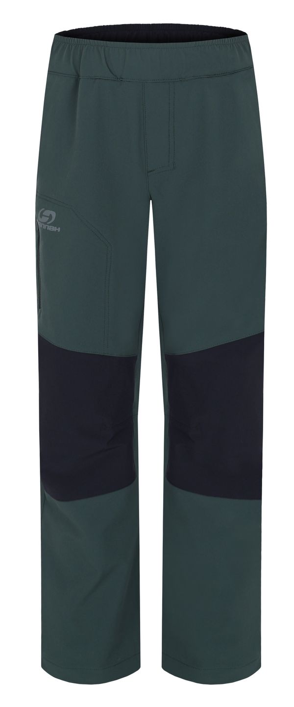 HANNAH Kids softshell pants Hannah LUIGI JR green gables/anthracite