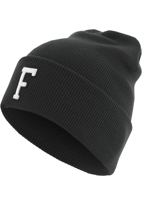 MSTRDS Knitted hat with letter cuff F