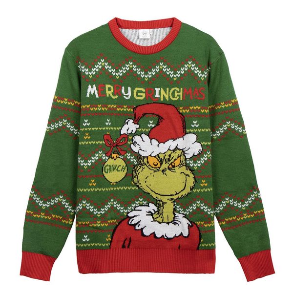 THE GRINCH KNITTED JERSEY CHRISTMAS THE GRINCH