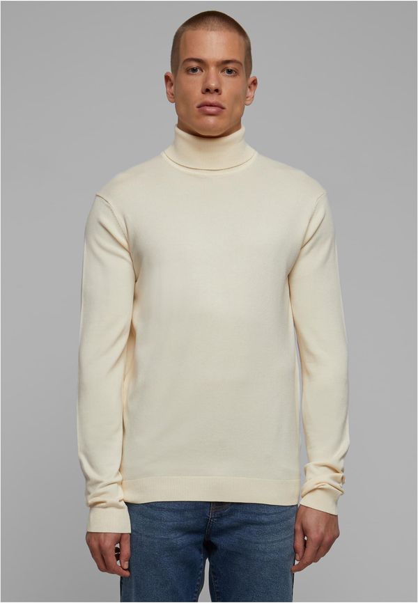 Urban Classics Knitted turtleneck whitesand