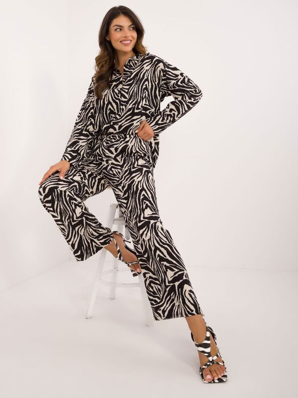 Italy Moda Komplet-DHJ-KMPL-19588.87-ecru