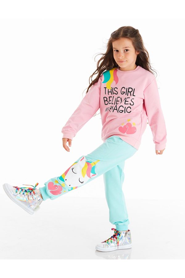 Denokids Komplet za devojčice Denokids CFF-20S1-113/Mint, Pink